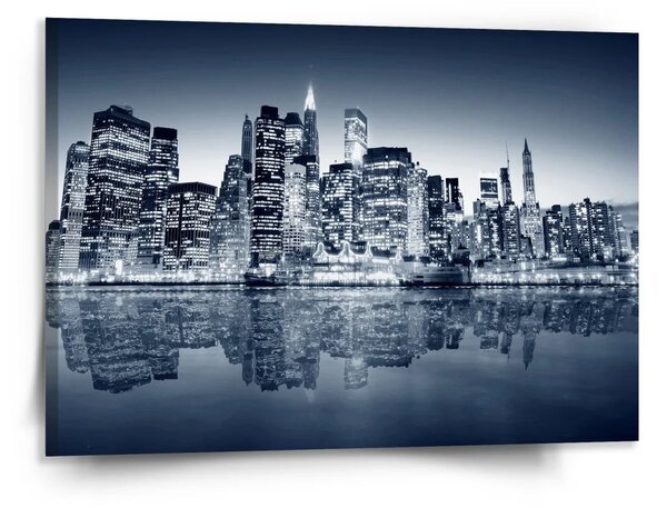 Sablio Obraz Noční New York - 150x110 cm