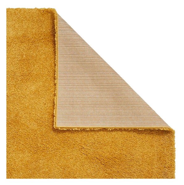 Hořčicově žlutý koberec Think Rugs Sierra, 80 x 150 cm
