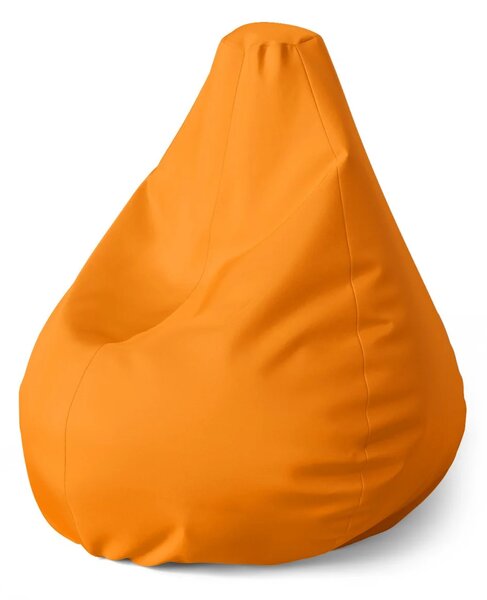 Sablio Sedací vak Pear Oranžová - 70 x 95 x 15 cm