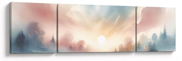 Obraz - Elegantní krajina (170x50 cm)