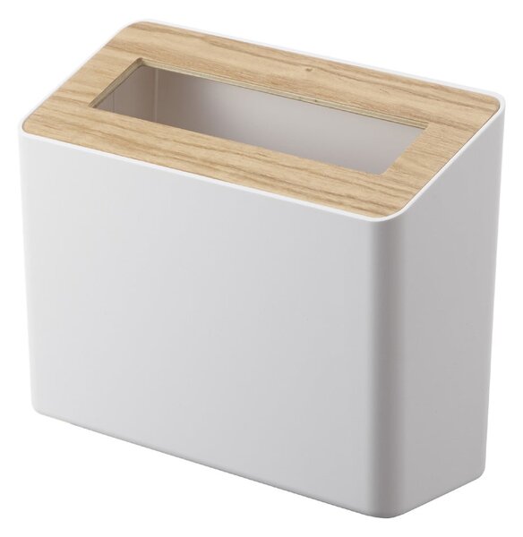 Bílý kancelářský plastový odpadkový koš 2,3 l Rin – YAMAZAKI