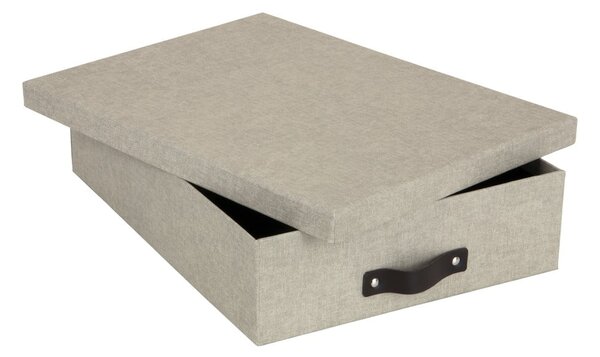 Béžová úložná krabice Bigso Box of Sweden Oskar