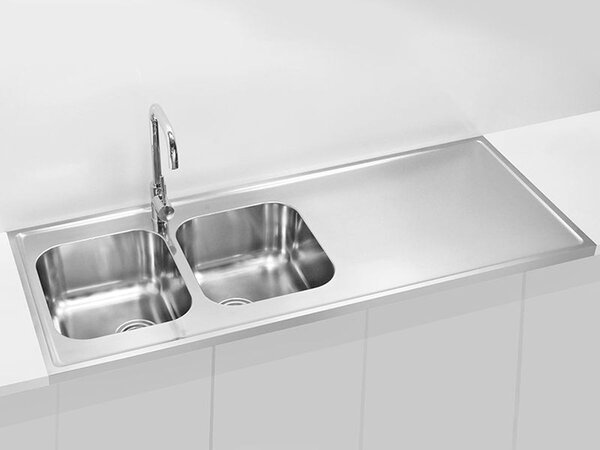 Alveus Classic Pro ocelový dřez 140x60 cm ocel 1132129