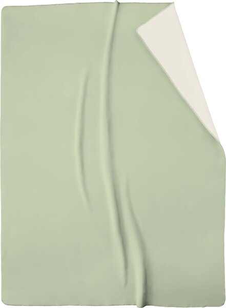 Biederlack Green Mood Mint-Ecru deka 150 x 200 cm