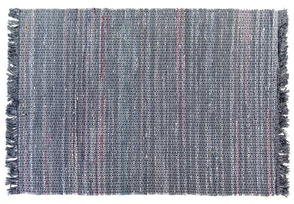 Šedý bavlněný koberec 140x200 cm - BESNI