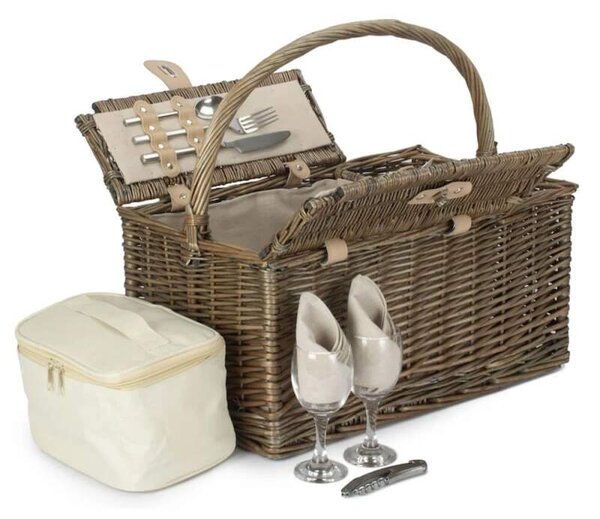 Willow Direct Piknikový koš CAKE proutěný pro 2 osoby
