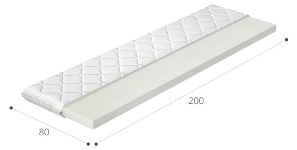 Eltap Topper T30 Hypoalergenní potah Rozměry matrace (cm): 200x90