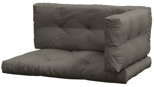 Outsunny Polštář na Lavici pro 3 Osoby 120cm x 80cm x 12cm s UV Ochrannou - Voděodolný Polštář pro Zahradní Lavici a Balkon, Tmavě Šedý | Aosom