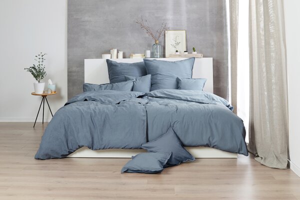 POVLEČENÍ, renforcé, modrá, 135/200 cm - Online Only povlečení, Online Only