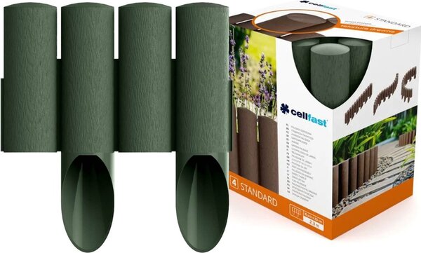 Cellfast Zahradní palisáda Standard 4 zelená