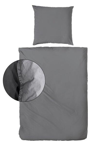 POVLEČENÍ, renforcé, antracitová, 135/200 cm - Online Only povlečení, Online Only