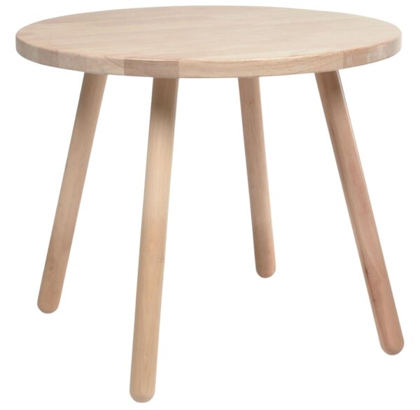 Dřevěný dětský stůl LaForma Dilcia Ø 55 cm