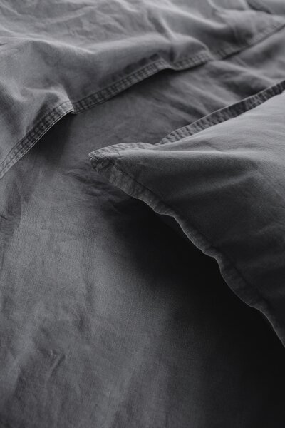 POVLEČENÍ, renforcé, antracitová, 135/200 cm - Online Only povlečení, Online Only