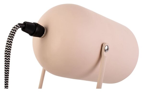 Růžová stolní lampa Leitmotiv Enchant, výška 30 cm