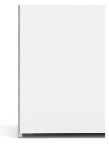 Bílá šatní skříň 78x200 cm Space – Tvilum