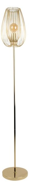 Stojací lampa ve zlaté barvě Leitmotiv Lucid, výška 150 cm