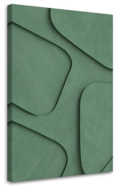 Obraz na plátně 3D geometrické tvary Rozměry: 40 x 60 cm