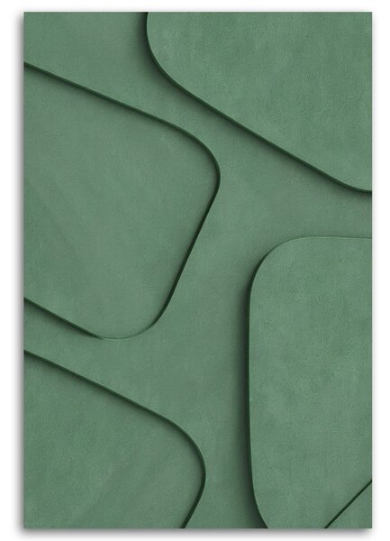 Obraz na plátně 3D geometrické tvary Rozměry: 40 x 60 cm