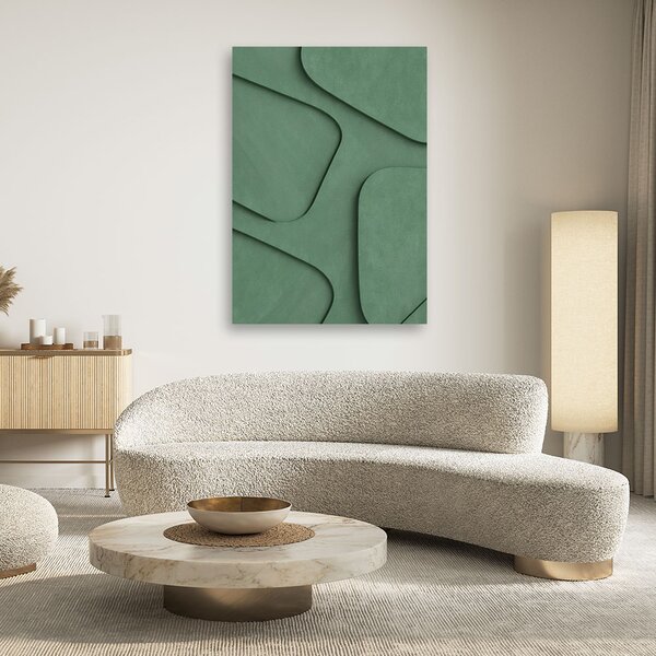 Obraz na plátně 3D geometrické tvary Rozměry: 40 x 60 cm