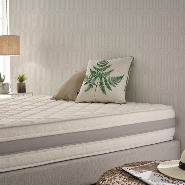 Tvrdá/středně tvrdá pěnová oboustranná matrace 140x200 cm Naturcare Aloe Vera – Moonia