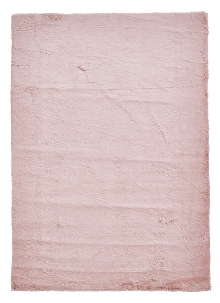 Růžový koberec Think Rugs Teddy, 60 x 120 cm