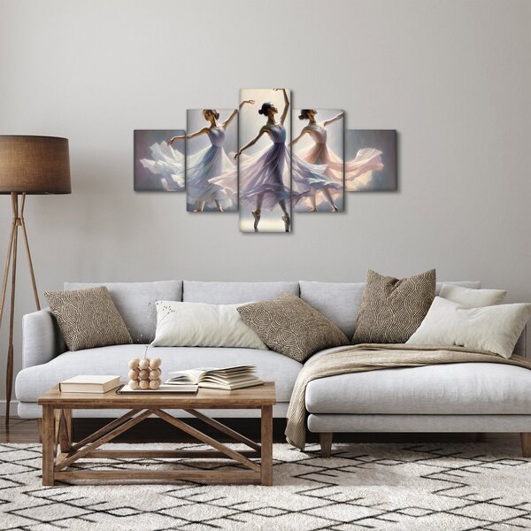 Obraz - Tři baletky (125x70 cm)