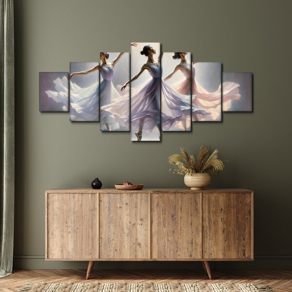 Obraz - Tři baletky (210x100 cm)