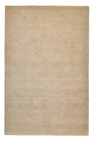 Béžový vlněný koberec Think Rugs Kasbah, 120 x 170 cm