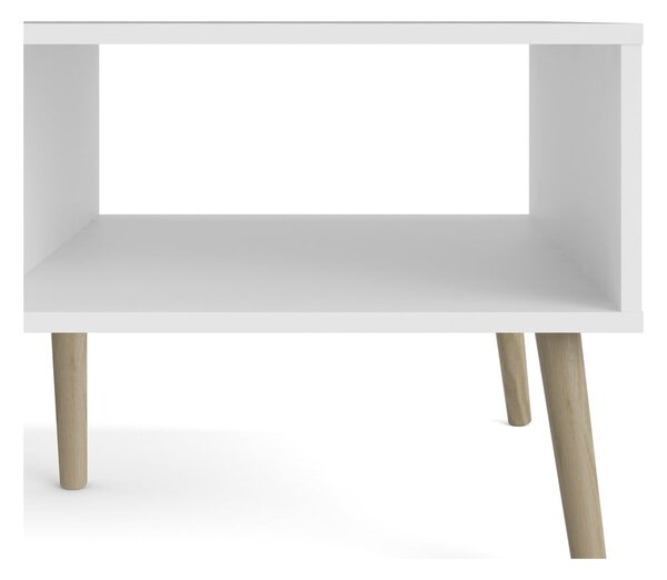Bílý konferenční stolek Tvilum Oslo, 99 x 60 cm