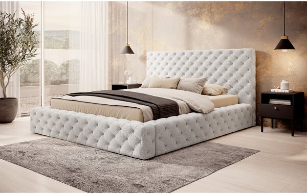 Eltap Čalouněná postel Princce Materiál a barva potahu: Royal 20 - béžová, Rozměr: 140x200