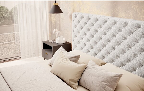 Eltap Čalouněná postel Princce Materiál a barva potahu: Royal 20 - béžová, Rozměr: 140x200