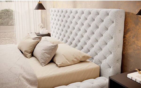 Eltap Čalouněná postel Princce Materiál a barva potahu: Royal 20 - béžová, Rozměr: 140x200