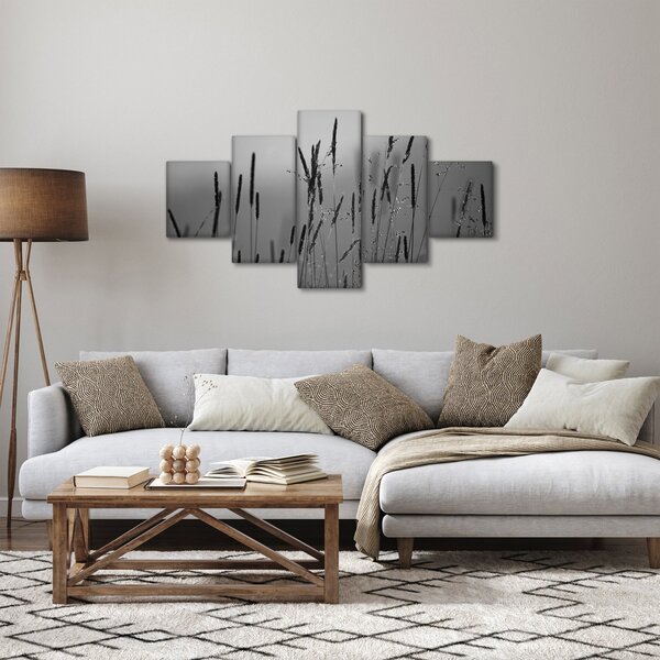 Obraz - Stébla trávy (125x70 cm)