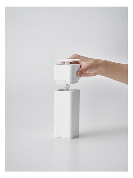 Bílý dávkovač saponátu Yamazaki Tower, 250 ml