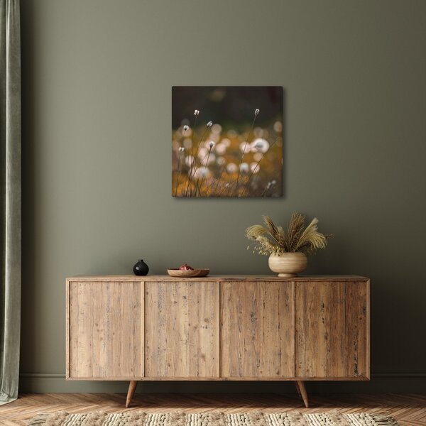 Obraz - Louka s cottongrass N⁰2 (30x30 cm)