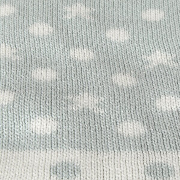 Světle modrá dětská bavlněná deka Homemania Decor Baby Baby Dots, 90 x 90 cm