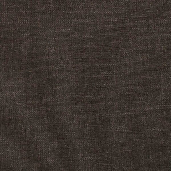 Polohovací křeslo tmavě hnědé textil 339053