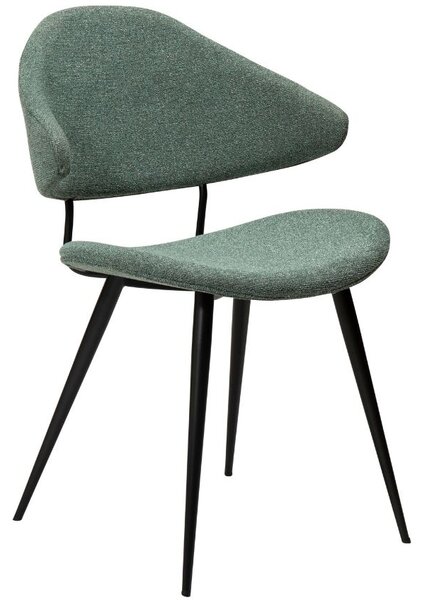 Dan-Form Zelená látková jídelní židle DanForm Napoleon