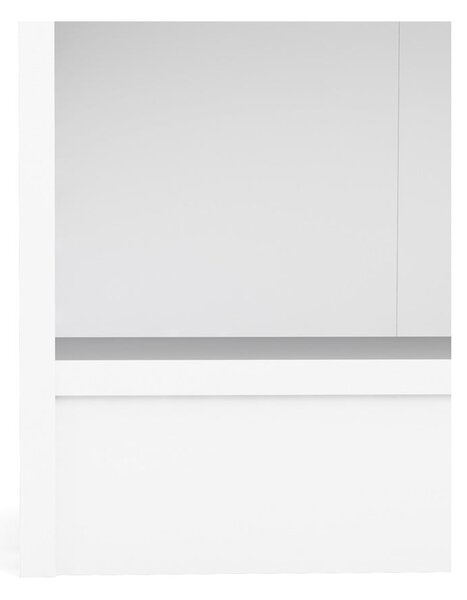 Bílá knihovna 79x107 cm Basic - Tvilum