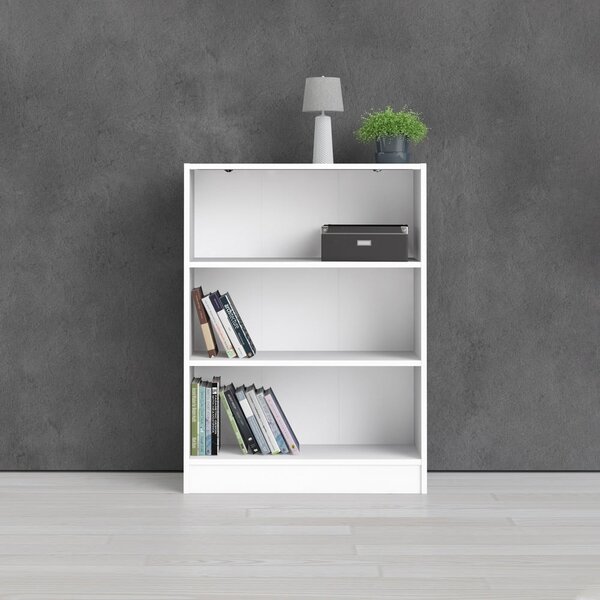 Bílá knihovna 79x107 cm Basic - Tvilum