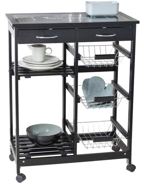 Multifunkční kuchyňský vozík BON APETIT, WENKO