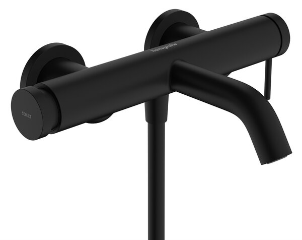 Hansgrohe Tecturis S vanová baterie na stěnu černá 73422670