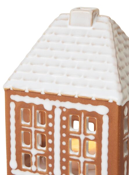 Porcelánový svícen Gingerbread Lighthouse Small