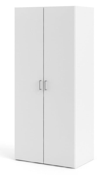 Bílá šatní skříň 78x175 cm Space – Tvilum