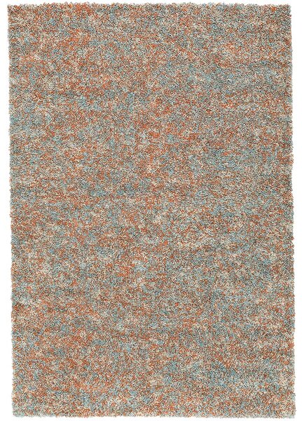 Breno Kusový koberec ENJOY SHAGGY 4500 Terra, Oranžová, Vícebarevné, 120 x 170 cm