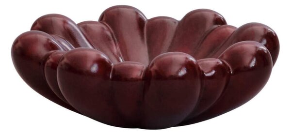 101 Copenhagen Mísa Bloom Tray Medio, maroon