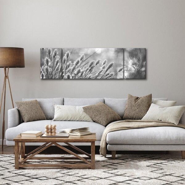 Obraz - Béžová soft grass N⁰1 (170x50 cm)