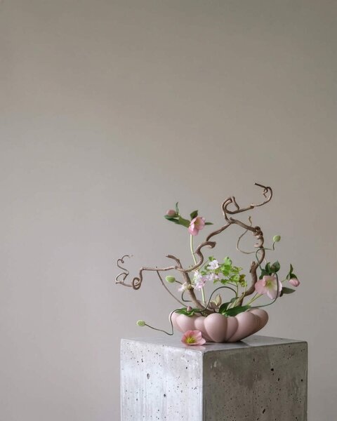 101 Copenhagen Mísa Bloom Tray Medio, rose