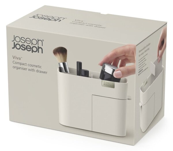 Krémový kosmetický organizér se zásuvkou Joseph Joseph Viva