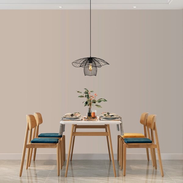 Černé závěsné svítidlo Squid Lighting Root, výška 123 cm